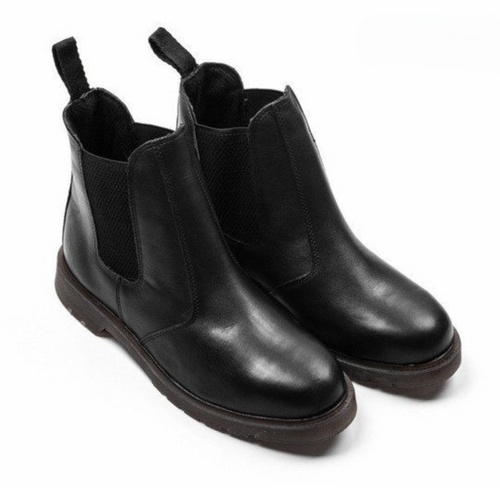 Klasyczne skórzane sztyblety botki buty męskie