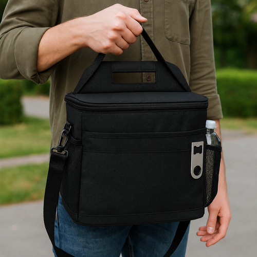 Torba termiczna lunch box Solier LBS01 Black