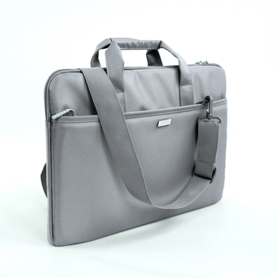 Torba na laptopa 15,6" materiałowa Solier SM01 Venga szara