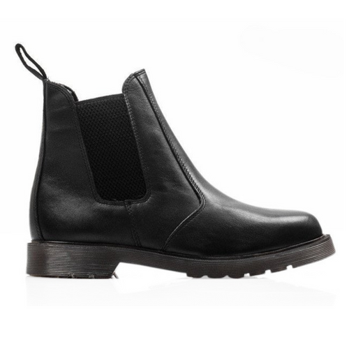 Klasyczne skórzane sztyblety botki buty męskie