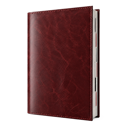 Personalizowany kalendarz skórzany A5 SA68 Maroon