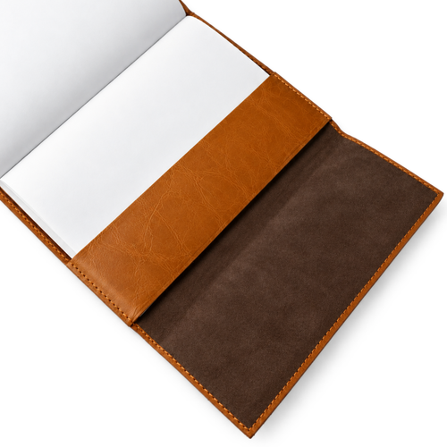 Personalizowany notes skórzany A5 SA66 camel
