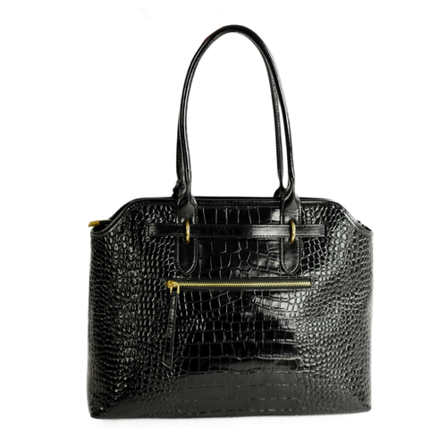 Duża torba shopper FL57 ARLA czarna
