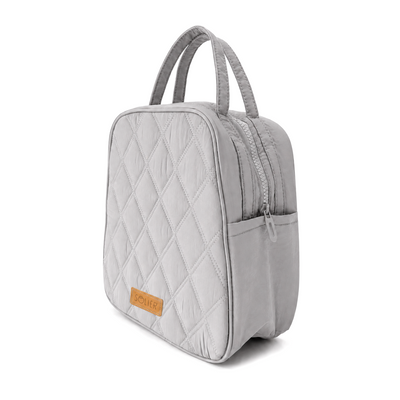 Torba termiczna lunch box do pracy i szkoły LBS08 szary