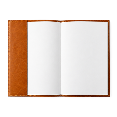 Personalizowany notes skórzany A5 SA66 camel