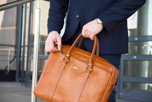 Skórzana torba na ramię laptopa Solier SL03 KILBRIDGE