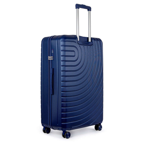 Walizka podróżna średnia ABS SOLIER AVENTOR STL1064 NAVY 24' M