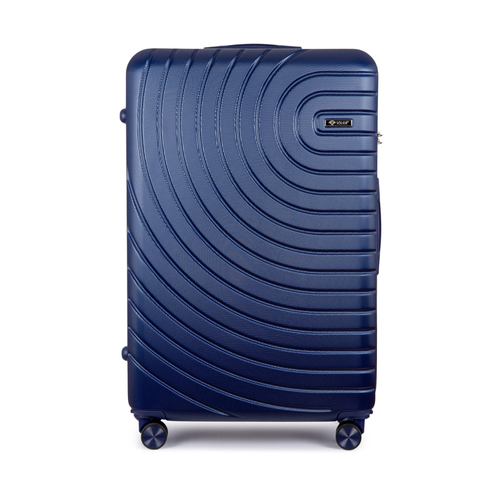 Walizka podróżna średnia ABS SOLIER AVENTOR STL1064 NAVY 24' M