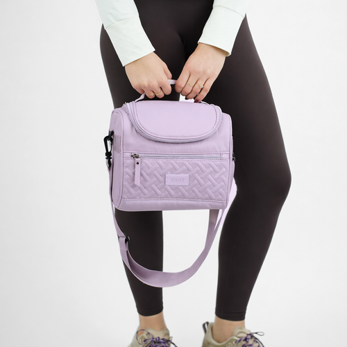 Torba termiczna Solier lunch box torbana kanapki - wrzosowa