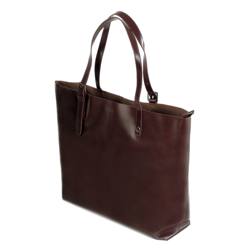 Bordowa torba shopper damska FL32 Tivora Maroon