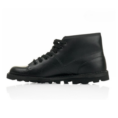 Czarne klasyczne buty męskie retro MONKEY SHOES