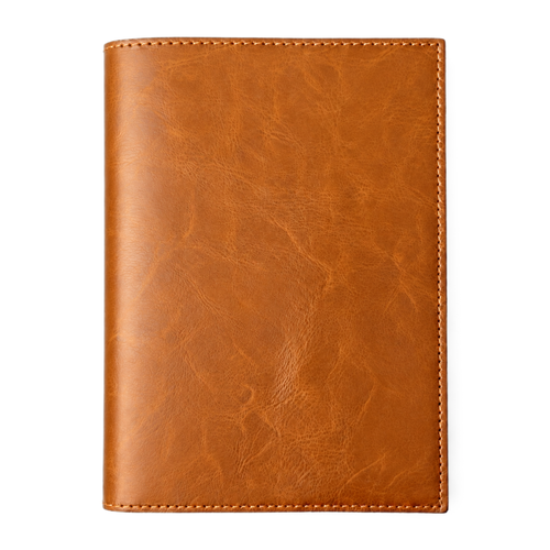 Personalizowany notes skórzany A5 SA66 camel