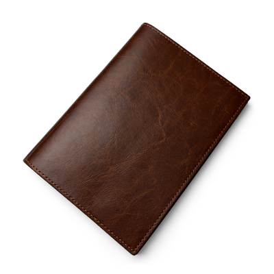 Personalizowany notes skórzany A5 SA66 vintage brąz
