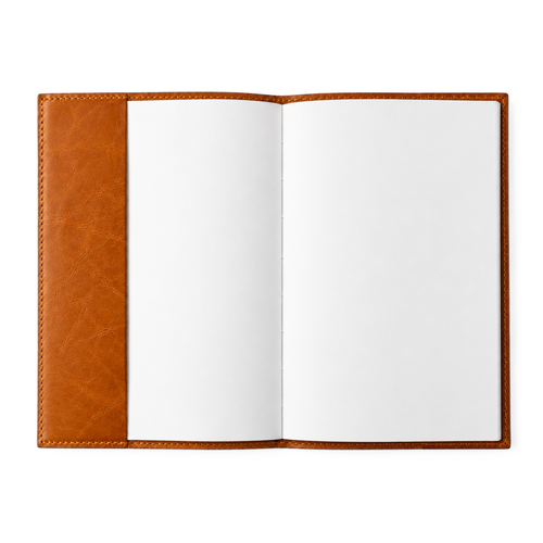 Personalizowany notes skórzany A5 SA66 camel