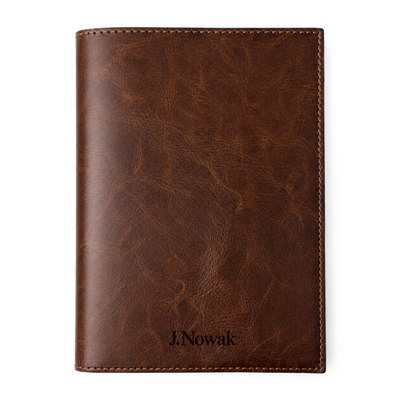Personalizowany kalendarz skórzany A5 SA68 Vintage Brown