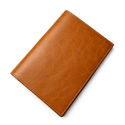 Personalizowany notes skórzany A5 SA66 camel