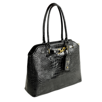 Duża torba shopper FL57 ARLA czarna
