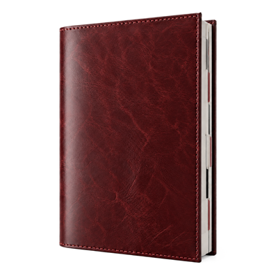 Personalizowany kalendarz skórzany A5 SA68 Maroon