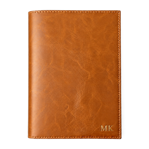 Personalizowany notes skórzany A5 SA66 camel