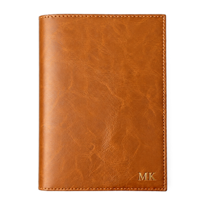 Personalizowany notes skórzany A5 SA66 camel