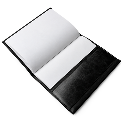 Personalizowany notes skórzany A5 SA66 czarny