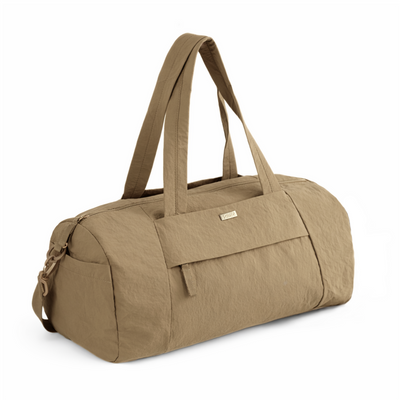 Sportowa torba materiałowa fitness Solier FB52 Lunea - beżowy