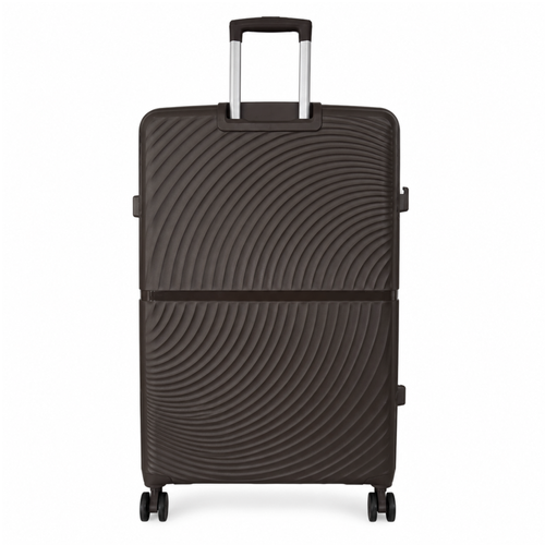 Bardzo duża walizka z polipropylenu Solier XXL TORIDE 31' - Czekoladowa 