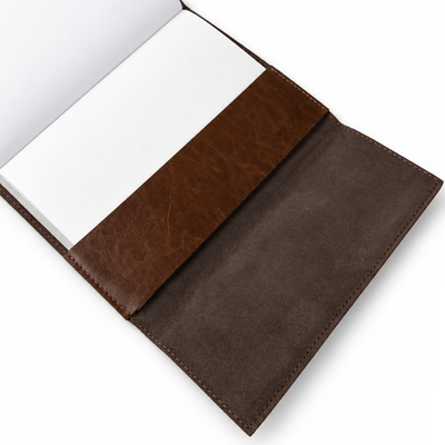Personalizowany notes skórzany A5 SA66 vintage brąz