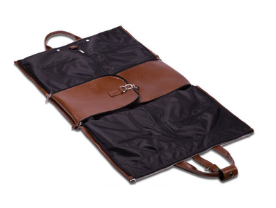Skórzana torba męska na garnitur SL18 Harlow vintage brown