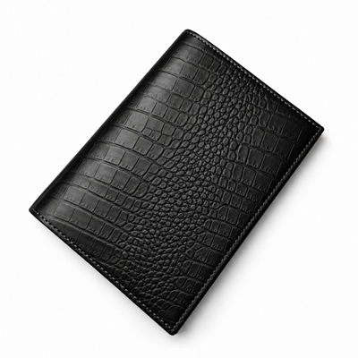 Personalizowany kalendarz skórzany A5 SA68 Czarny Croco