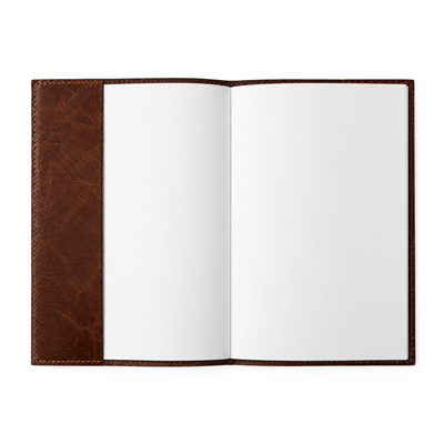 Personalizowany notes skórzany A5 SA66 vintage brąz