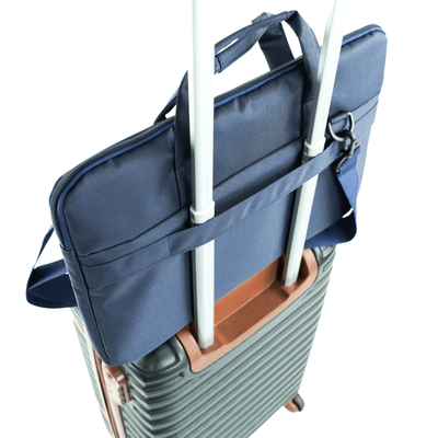 Torba na laptopa 15,6" materiałowa Solier SM01 Venga niebieska