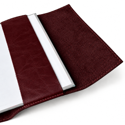 Personalizowany kalendarz skórzany A5 SA68 Maroon